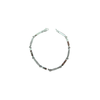 Pulsera Damiata Gioielli Hombre in Oro blanco 570/5/102/5-D199 - 570/5/102/5-D199